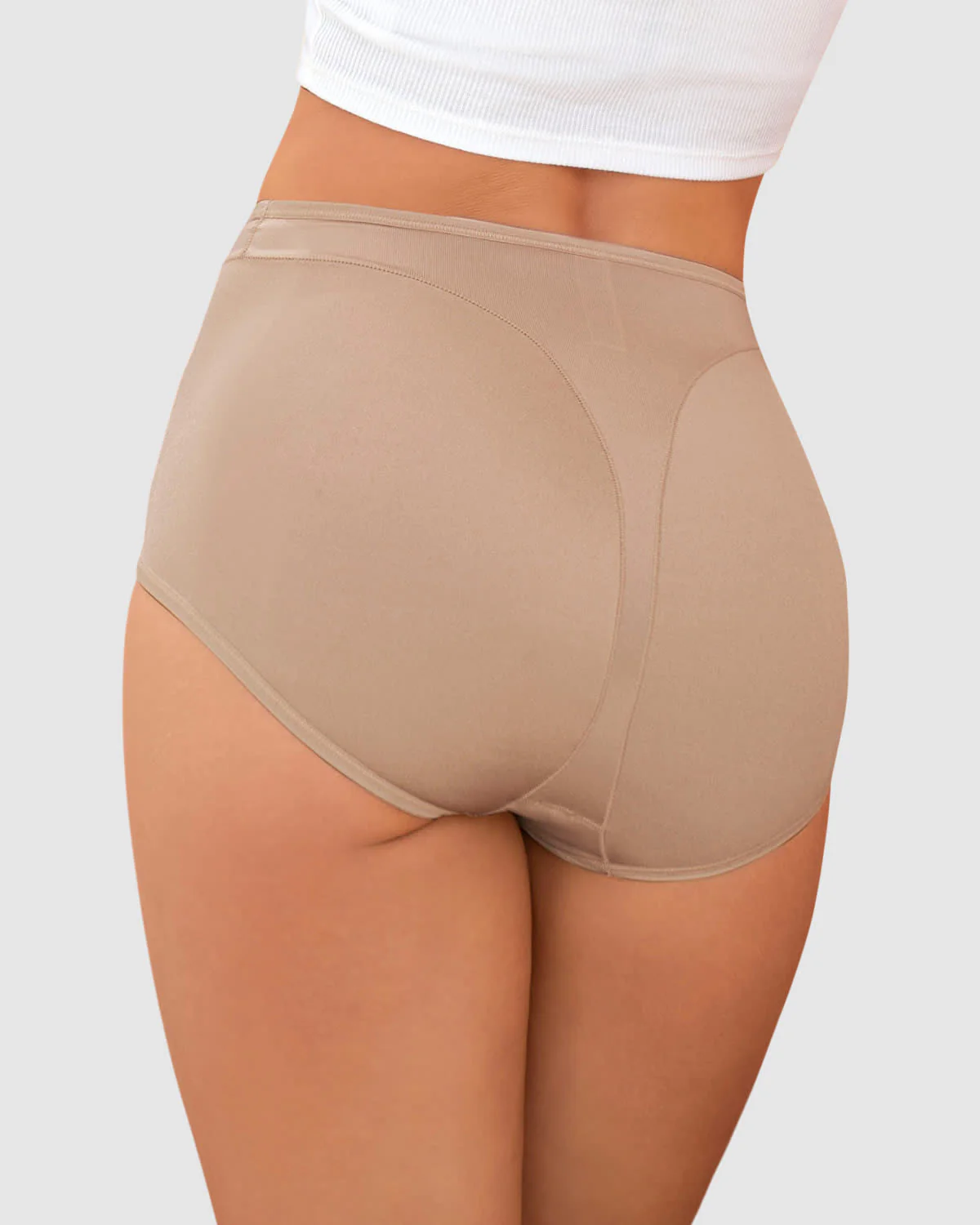 Panty clásico tiro alto de control de abdomen - Imagen 9