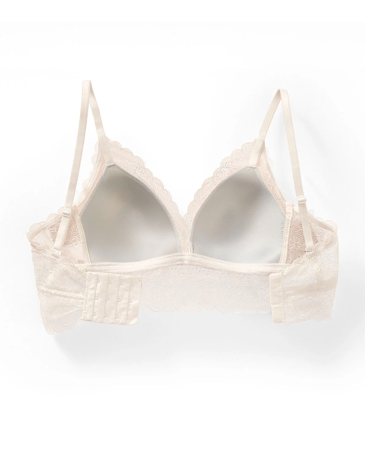Bralette en encaje sexy y natural - Imagen 9