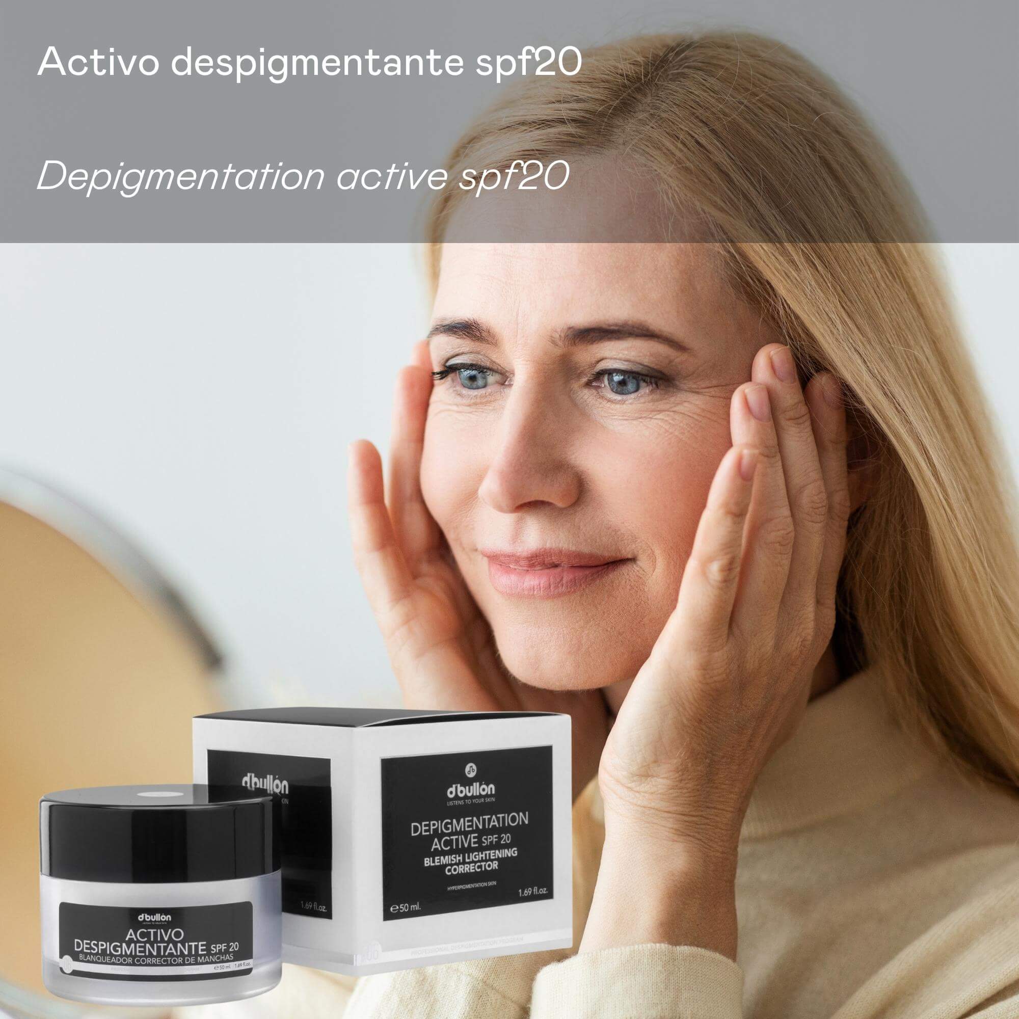 Activo facial despigmentante SPF 20 - 50 ml - Imagen 2