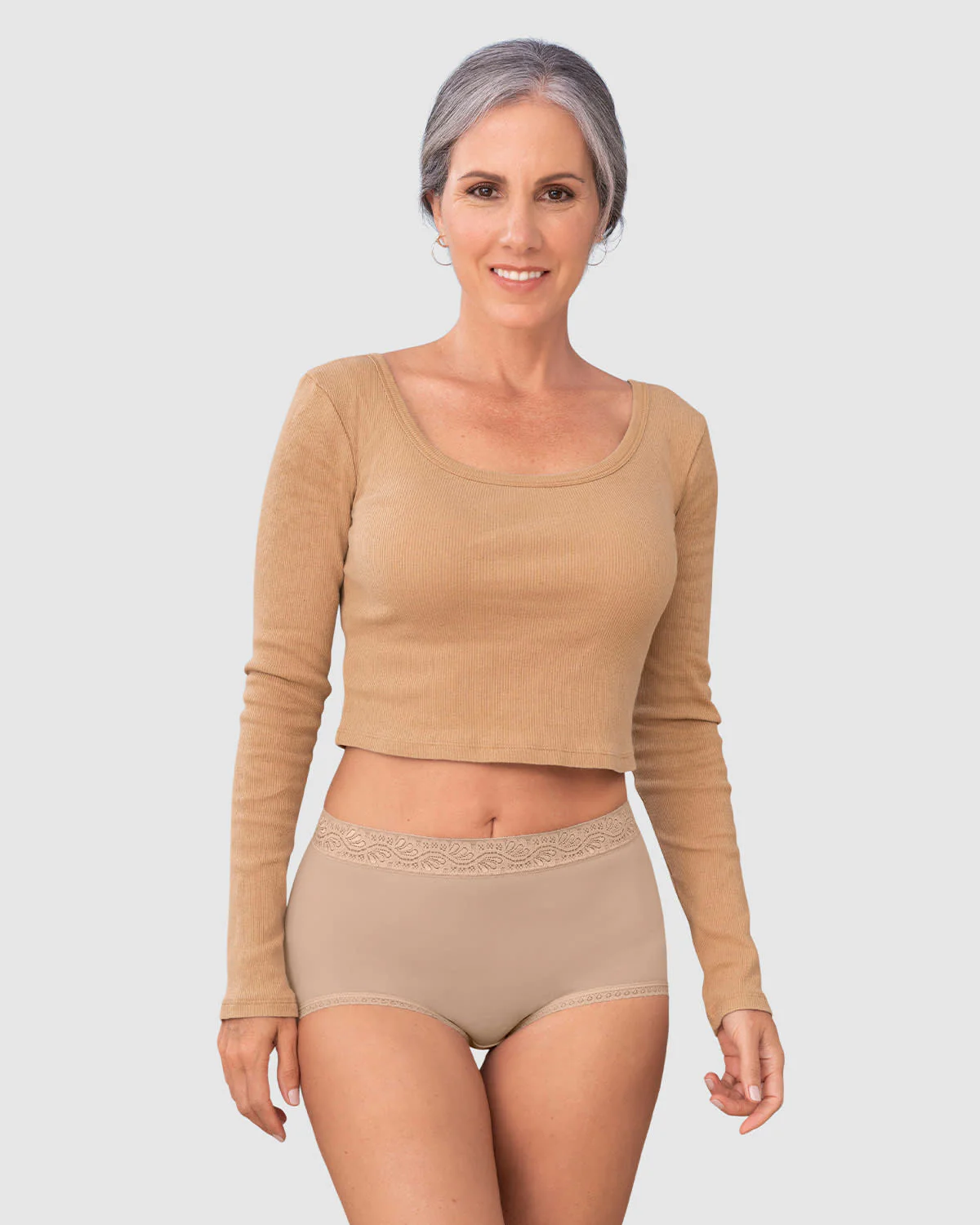 Paquete x 3 panties clásicos de ajuste y cubrimiento total - Imagen 2
