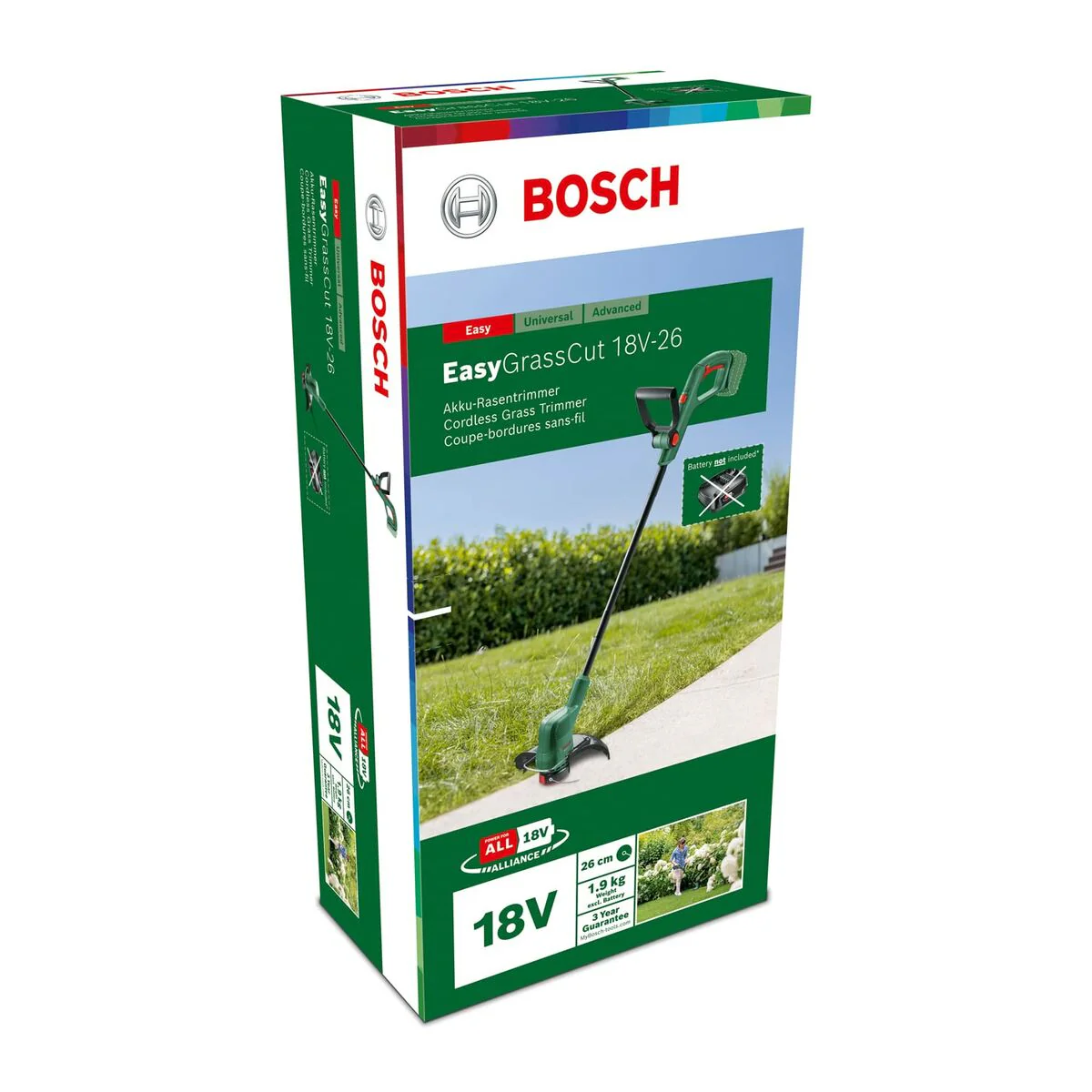 Cortabordes BOSCH EasyGrassCut 18V-26 2,5 Ah - Imagen 6