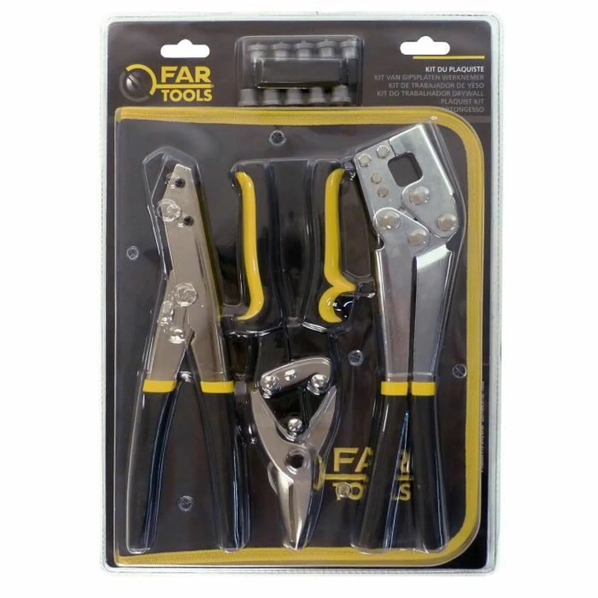Recortadora de chapa Fartools 3 Piezas - Imagen 3