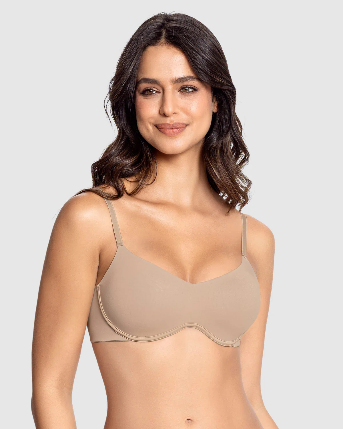 Brasier ultraliviano con copas internas fijas - Imagen 5