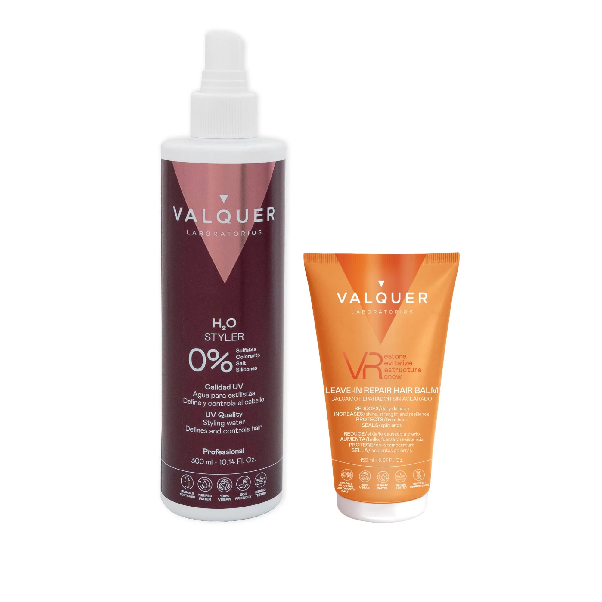 Pack Clean Look – Agua de Peinado + VR Sin Aclarado