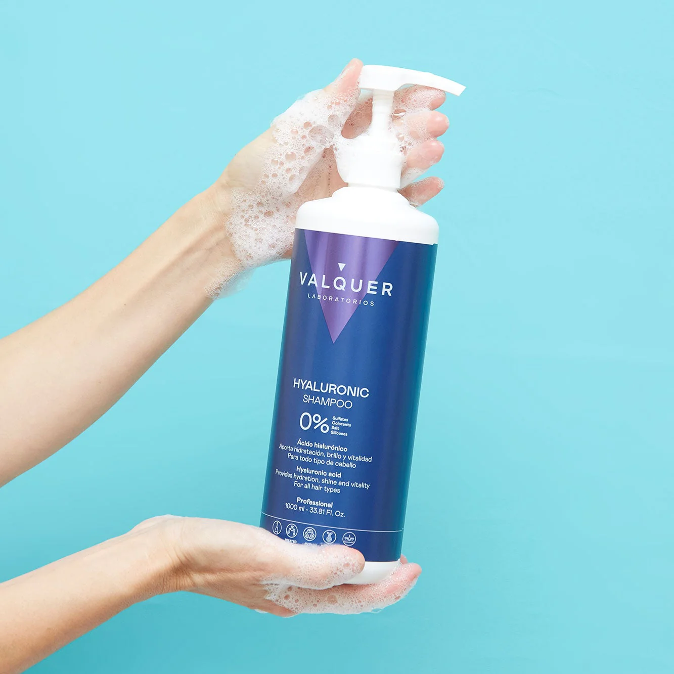 Champú con Ácido Hialurónico - 0% Sin Sulfatos - Imagen 9