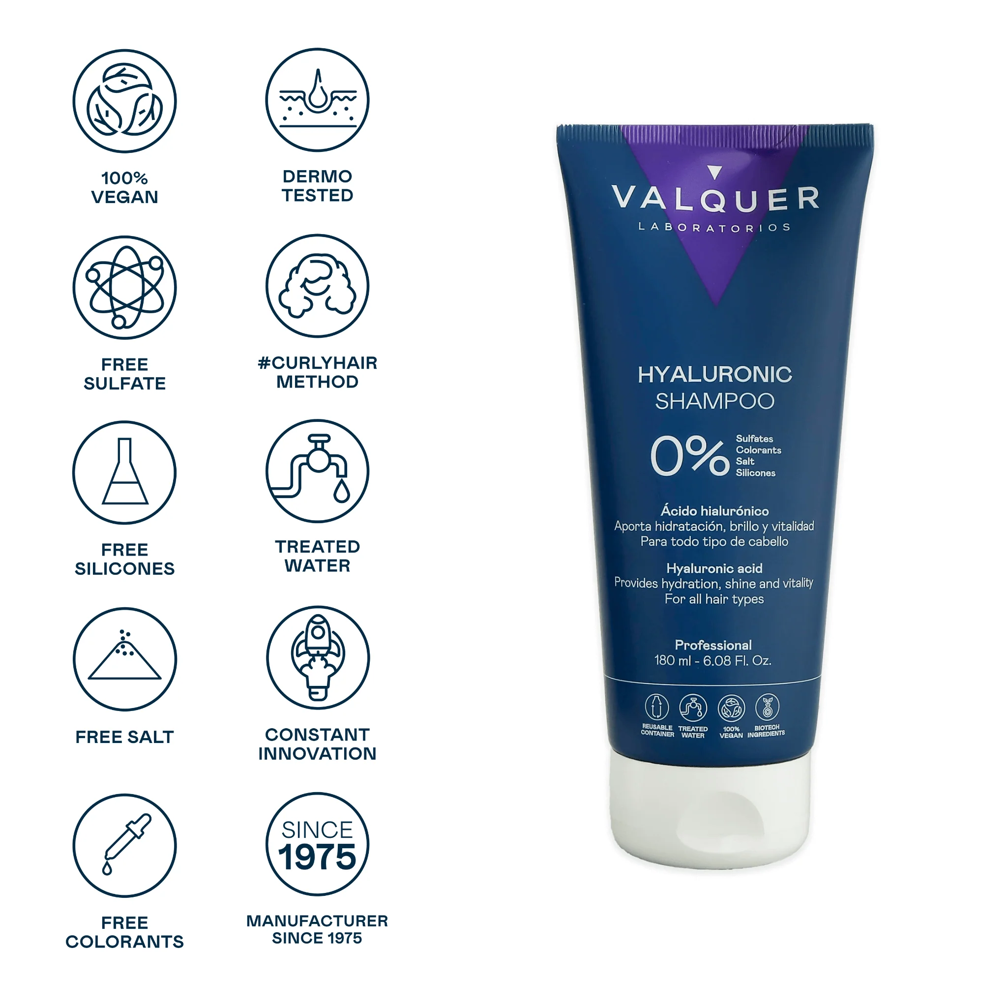 Champú con Ácido Hialurónico Edición Limitada - 180 ml - Imagen 2