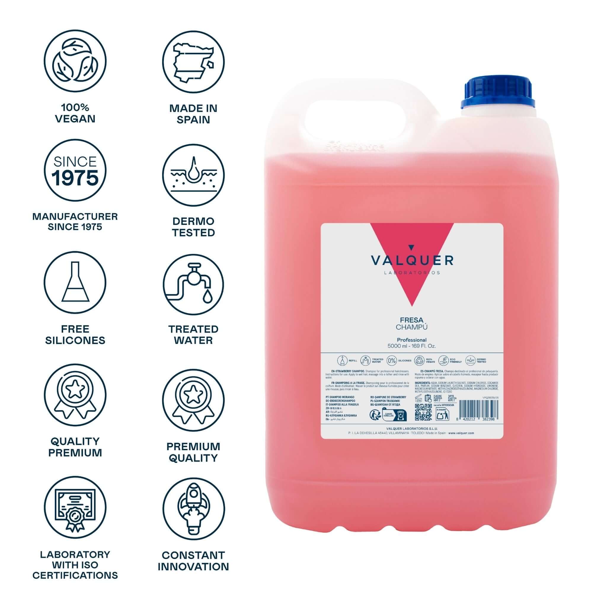 Champú fresa - 5000 ml - Imagen 2
