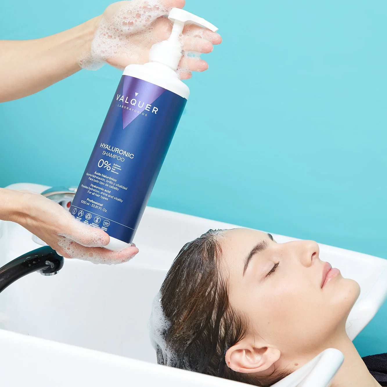 Champú con Ácido Hialurónico - 0% Sin Sulfatos - Imagen 8
