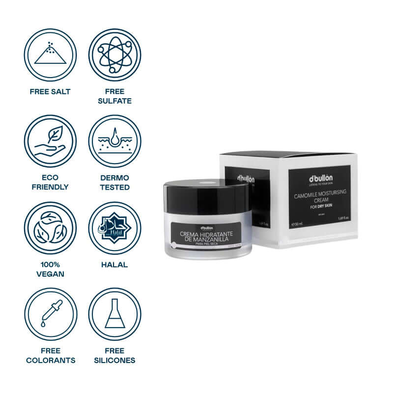 Crema facial hidratante de Manzanilla - Imagen 2