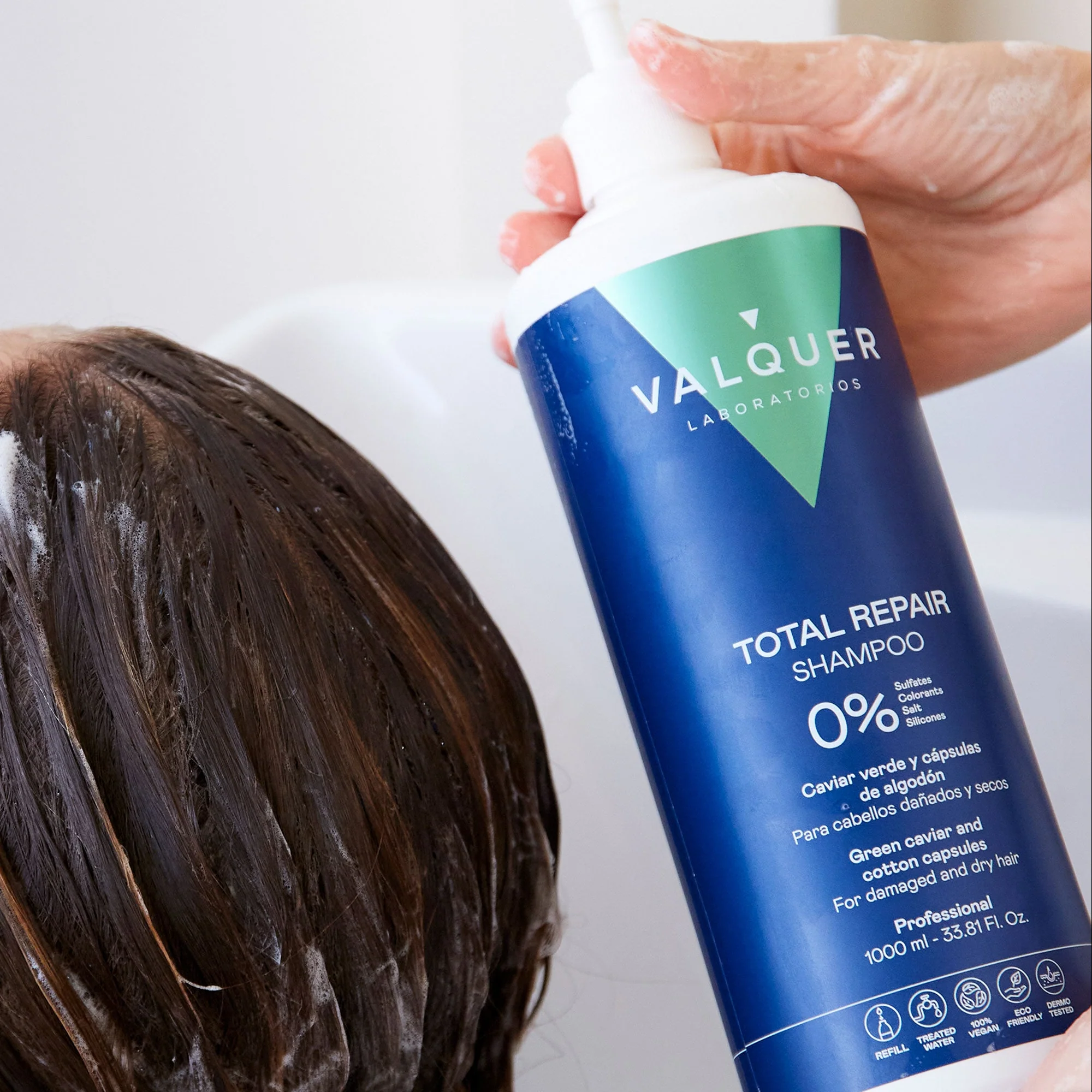 Champú Reparador para cabello dañado - 0% Sin Sulfatos - Imagen 9