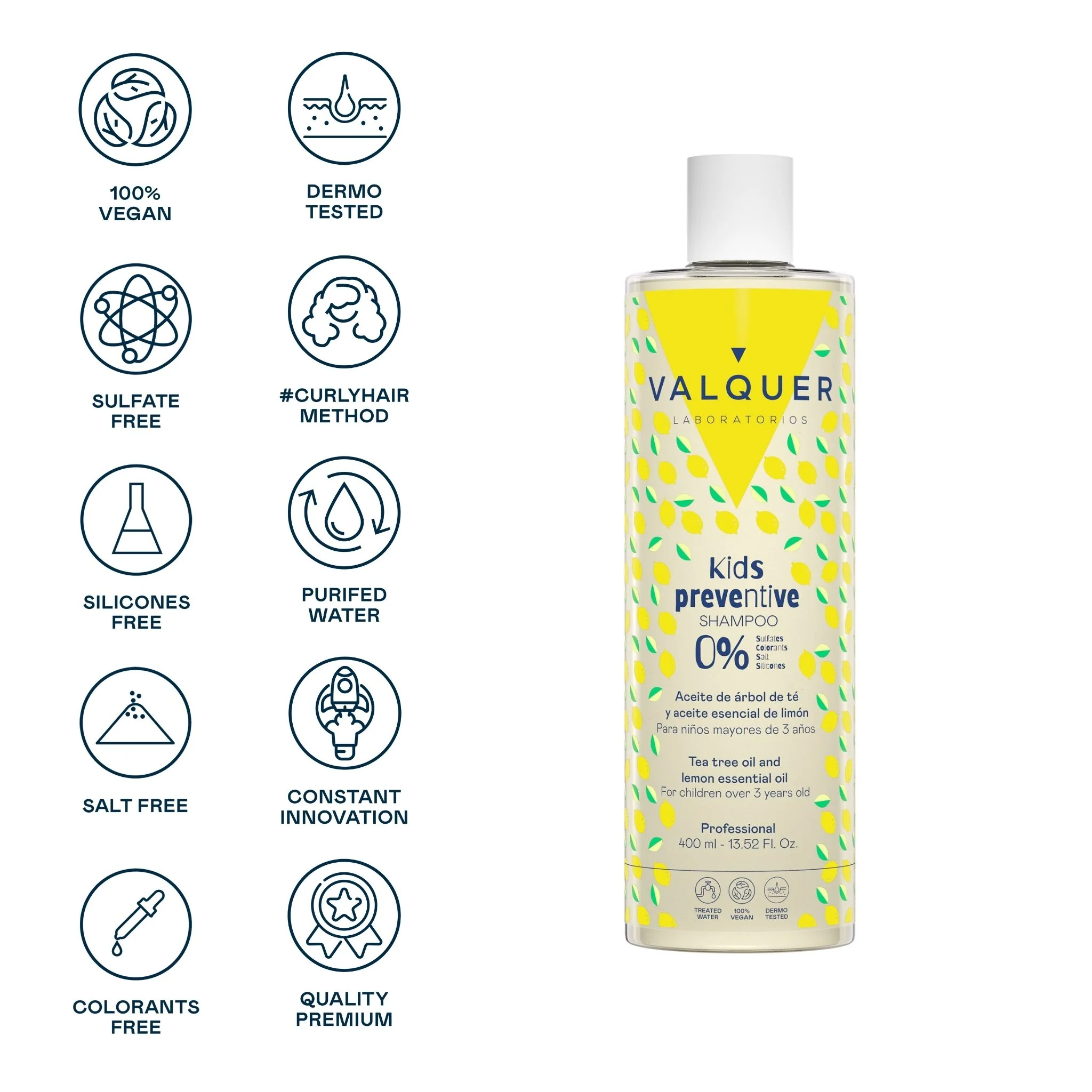 Champú preventivo infantil - 400 ml - Imagen 2