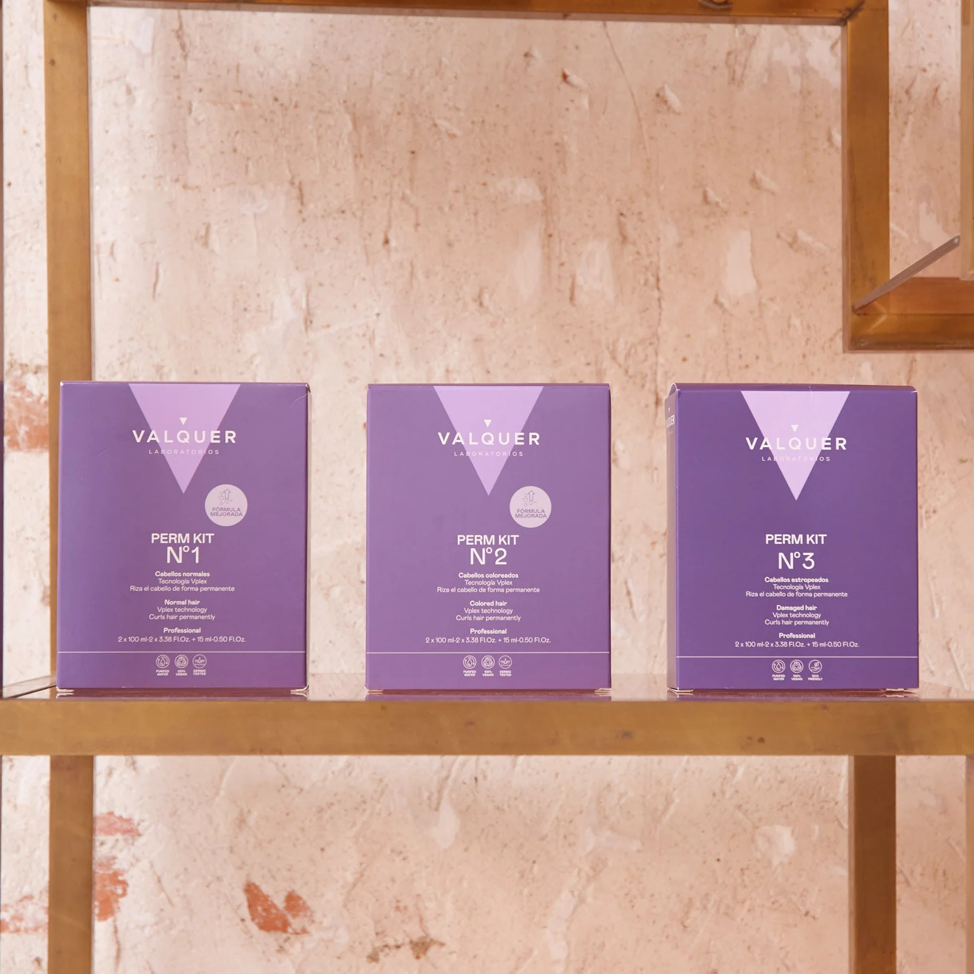 Kit Profesional para Permanente – Nº 2 (Cabello Teñido) - 210 ml - Imagen 3