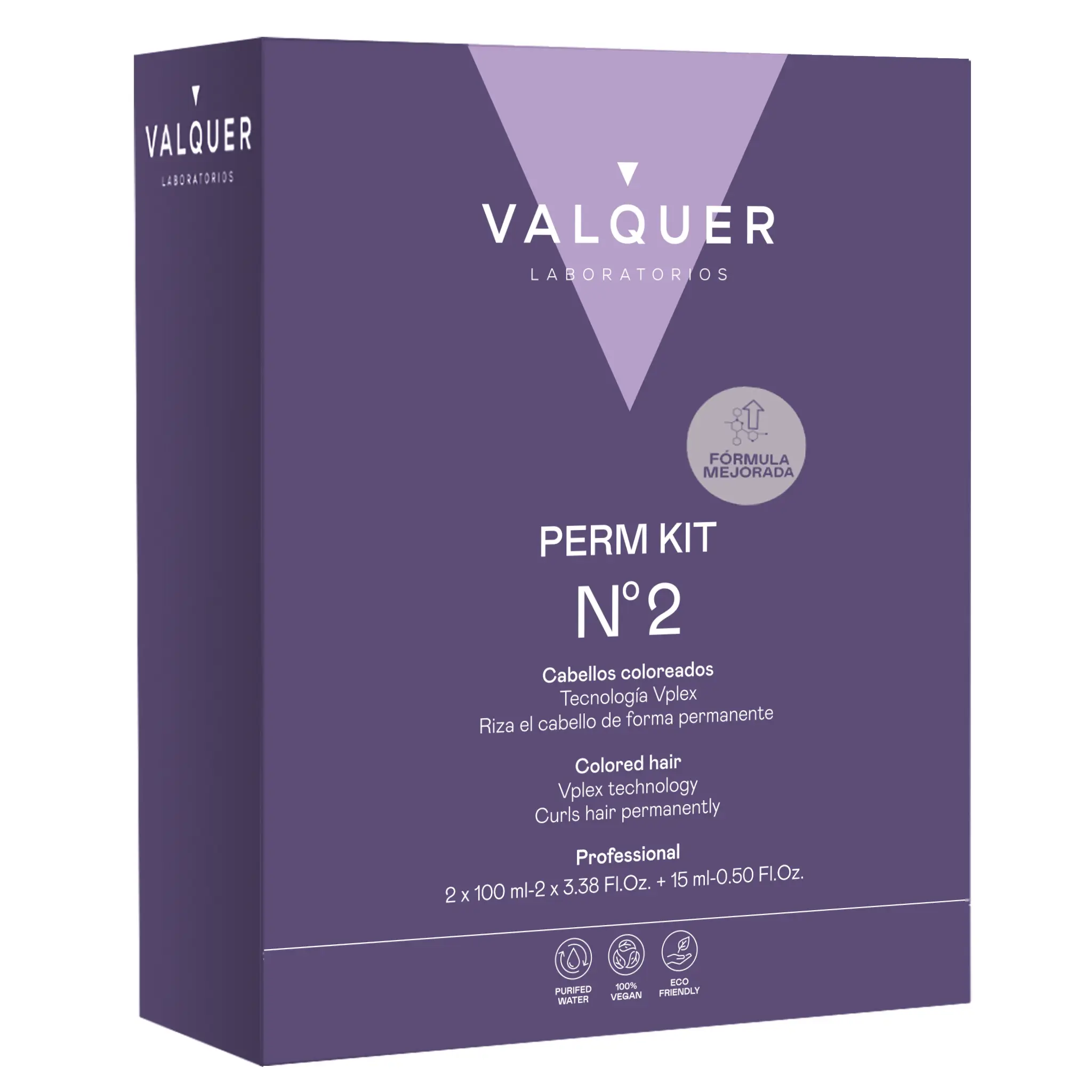 Kit Profesional para Permanente – Nº 2 (Cabello Teñido) - 210 ml