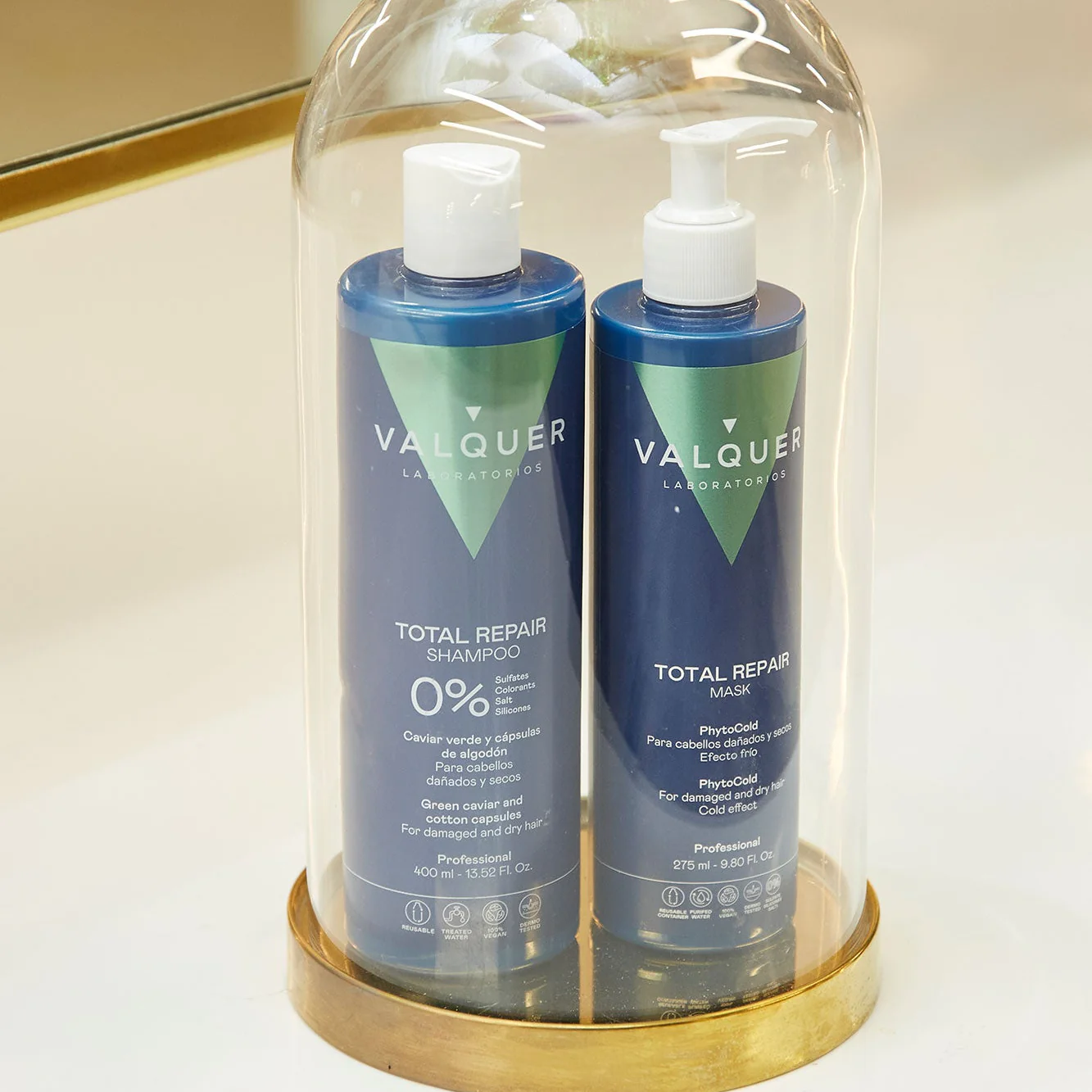 Mascarilla cabello Dañado - Reparadora efecto frío - Imagen 8