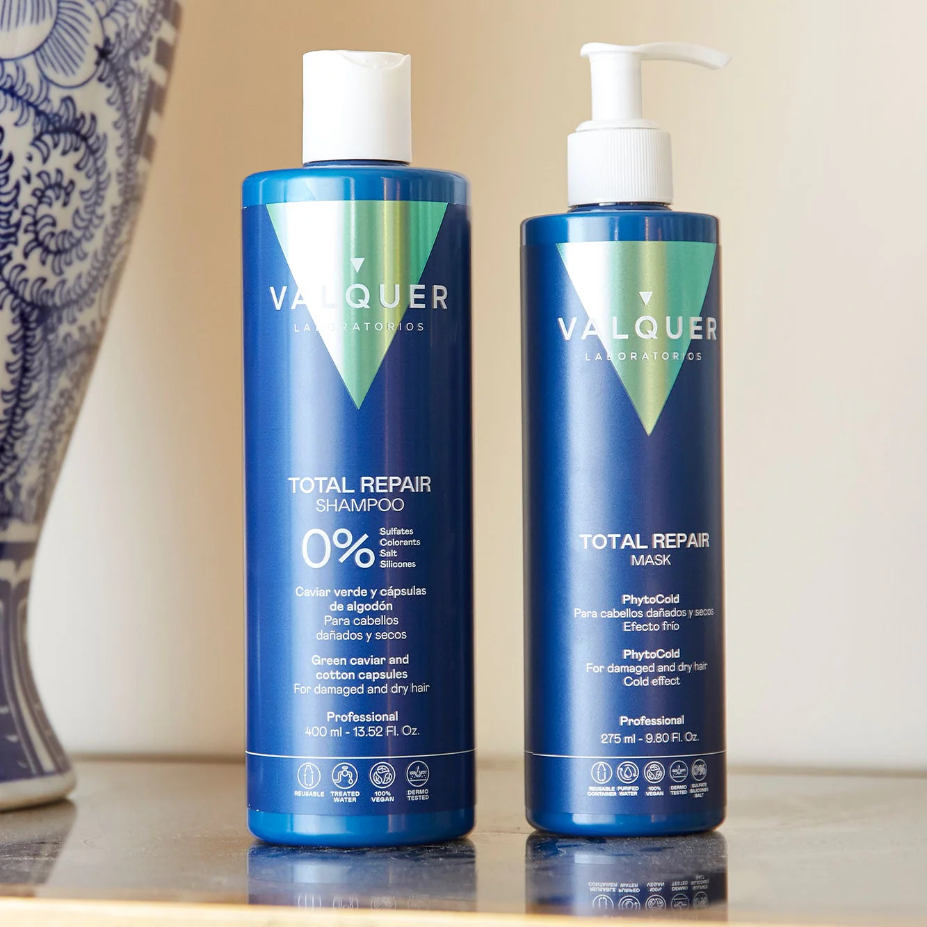 Mascarilla cabello Dañado - Reparadora efecto frío - Imagen 7