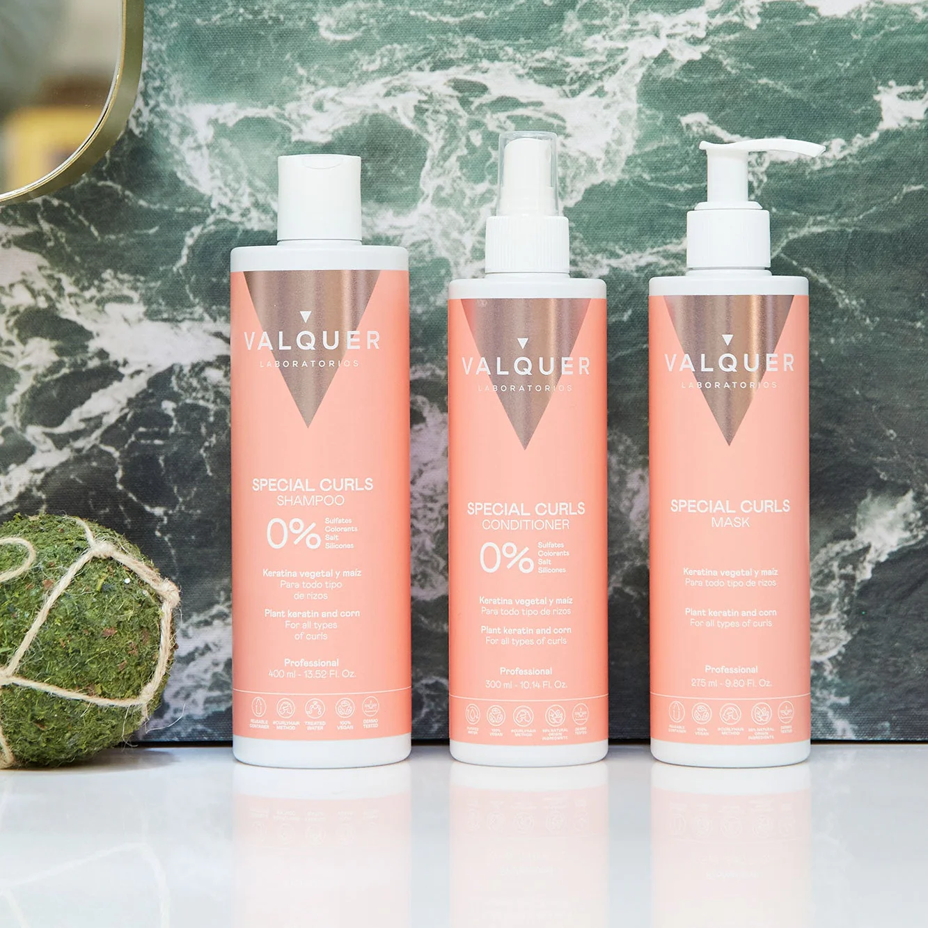 Acondicionador rizos apto para Método Curly (Sin Aclarado). Leave in - 300ml - Imagen 7