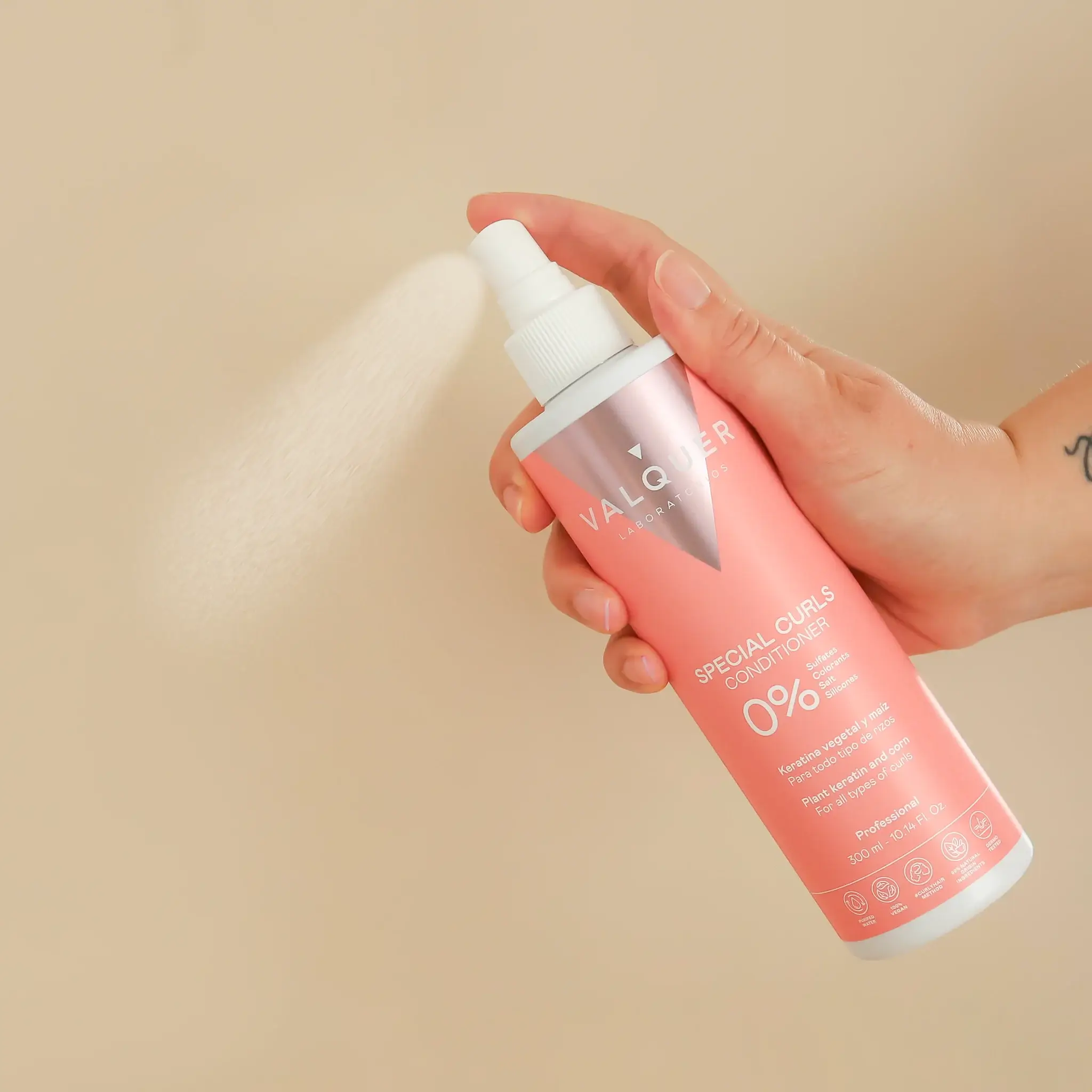 Acondicionador rizos apto para Método Curly (Sin Aclarado). Leave in - 300ml - Imagen 3